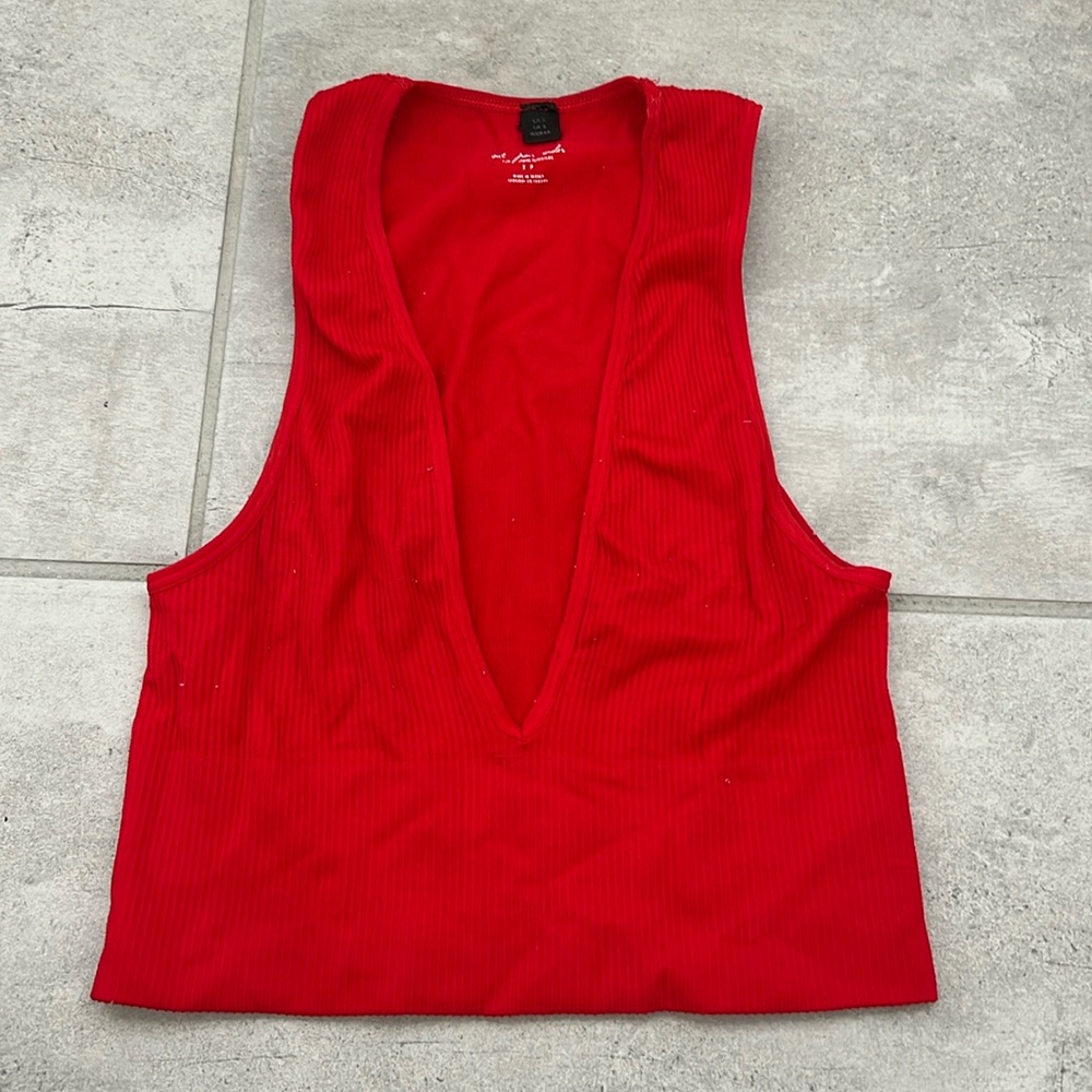 Urban outfitters red tank top size small